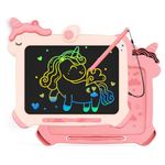 KOKODI LCD Writing Tablet Unicorn Toys for 3 4 5 6 7 8 Year Old Girls Colorful Drawing Tablet for Toddlers Educational & Learning Toys Nav Birthday Gift