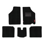 Elegant Polypropylene Carpet Cord Black Custom Fit Car Mat Compatible With Maruti Suzuki Wagonr (2015-2018)