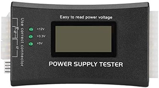 ATX Power Supply Computer Electrical Tester Host Inspection and Maintenance Tester Tool with LCD Display