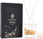 Lavault Reed Diffuser Sticks - Fragrance Diffuser Oil for Bedroom or Bathroom - Reed Diffusers for Home Fragrance - Room Scent Oil Diffuser Sticks for House Decor - Golden - Tresor in Love