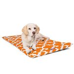 Majestic Pet 30" Trellis Peach Orange Crate Dog Bed Mat Products