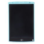 Skoolster LCD Writing Tablet/pad/Board 12" inch with Stylus Pen and Rainbow Display Screen, for Learning, Drawing, Playing, and doodling Fun for Kids (Light Blue)