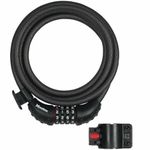 Master Lock 10 mm x 1800 mm 4 Digit Resettable Combination Cable - Black