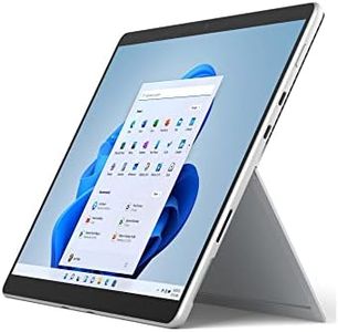 Microsoft Surface Pro 8 - 13 Inch 2-in-1 Tablet PC - Silver - Intel Core i5, 8GB RAM, 128GB SSD - Windows 11 Home - Device only, 2021 model