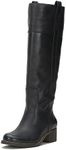 Lucky Brand Women's Hybiscus Riding Boot Fashion, Black, 8