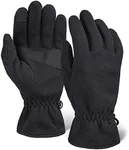 Tough Outdoors Fleece Gloves for Women, Men - Fleece Winter Gloves - Cold Weather Gloves w/Touch Screen Fingers for Running