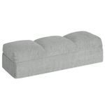 TANYOO Leg Positioner Pillows, Dual-Layer Foam Design Pillow Bolster, Pain Relief Cushion, Leg Elevation Pillow, Effective Support for Side and Back Sleepers, Neck, Legs, Knees, Waist (Grey)