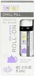 Aura Cacia Aromatherapy Roll-On | Relaxing Chill Pill | 0.31 fl oz. (4 Pack)