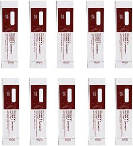 10 Pcs Tattoo Aftercare Crema Para Tatuaje Cicatriz Curación Vitamina A Y Crema D Ungüento Gel(Blanco)