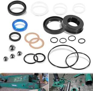 328.12002 Floor Jack Seal Replacement Kit, Fit for Sears Craftsman 1.5 Ton Floor Jack, Complete Jack Rebuild Hydraulic O-Ring with Ball Bearings Kit 328.12002, 328.12001