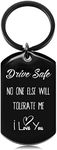 OUMILAN Drive Safe Keychain for Boy