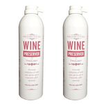 Preservintage Wine Preserver - Professional Standard Pure Inert Argon Gas for use with Wine Stopper or Cork in an Easy to use Lightweight aerosol can - 9L (2)