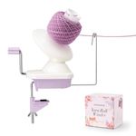 INMAKER Yarn Winder, Wool Winder for Knitting Hand Operated, The Helper for Knitting Enthusiast
