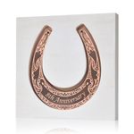 Bronze Anniversary Horseshoe - 8th Anniversary | 8th Year Anniversary | 8th Wedding Anniversary | 8 Year Wedding Anniversary | Bronze Wedding Anniversary | 8 Year Anniversary | Bronze Gifts