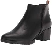 Dr. Scholl's Women's London Ankle Boot, Black Smooth, 7