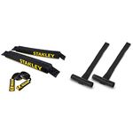 Stanley Universal Car Roof Rack Pad & Luggage Carrier System + Pelican Quick Hood Trunk Tie-Down Loops