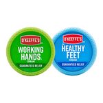 O'Keeffe's Working Hands & Healthy Feet Combination Pack of Jars by O'Keeffe's