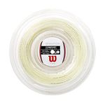 Wilson Unisex Wilson Sensation 17 String Reel Transparent Natural 17G 200 m, Transparent/Natural, 17G m UK