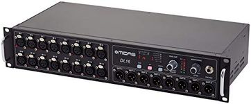 Midas DL16 16 Input, 8 Output Stage Box with 16 Midas Microphone Preamplifiers, ULTRANET and ADAT Interfaces, Pc compatible only