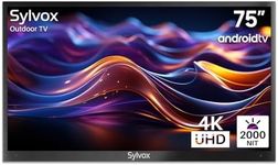 SYLVOX 75” Outdoor TV for Android T