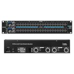 31-Band Graphic Equalizer for Home Stereo Audio System, Professional 2U Dual Channel Equalizer Music EQ Studio Equalization