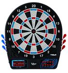 Viper 787 Electronic Dartboard, Ultra Thin Spider For Increased Scoring Area, Free Floating Segments, Locking Segment Holes For Fewer Bounceouts, Automatic Scoring