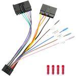 Jayubien Radio Wiring Harness for Ford Stereo Adapter 1986-1997,Car Stereo Wire Harness Adapter Compatible with Aerostar Ranger Mustang Explorer Escort Focus Taurus Mercury 1987-1998