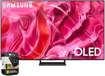 SAMSUNG QN77S90CAFXZA 77 Inch OLED 4K Smart TV 2023 Bundle with 1 YR CPS Enhanced Protection Pack