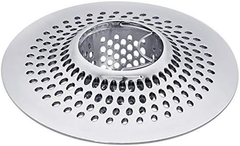 LEKEYE Drain Hair Catcher/Bathtub Shower Drain Hair Trap/Strainer Stainless Steel Drain Protector(Patented Product)