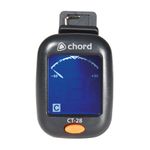 Chord | Chromatic Clip-On Tuner for Electric Guitar, Bass Guitar, Acoustic Guitar & Ukulele Accurate and Precise Battery Powered Tuner with High-Contrast Digital Display