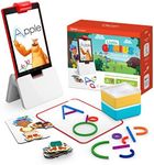 Osmo-Little Genius Starter Kit for Fire Tablet-4 Educational Learning Games-Preschool Ages 3-5-Phonics,Problem Solving & Creativity-STEM Toy Gifts,Kids(Osmo Fire Tablet Base Included-Amazon Exclusive)