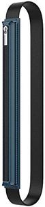 MoKo Pencil Case Fit Apple Pencil Pro, iPencil (USB-C), Apple Pencil 1st/2nd Generation, Stylus Pencil Sleeve PU Leather Zipper Pouch with Elastic Band for 9.7"-12.9" Tablet, Indigo
