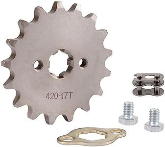 WOOSTAR Front Sprocket 420-17T 17mm for Motorcycle