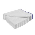 MegaTrend Dish Cloth - Pack of 5 Heavy Duty 100% Pure Cotton Dish Cloths - Super Absorbent Double Layered Washing Kitchen Cloth - Machine Washable Cleaning Cloths for Home - Size: 30x30cm || Pack of 5