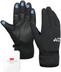 Pioneer Camp Lightweight Winter Hiking Gloves Men Women with 3M Thinsulate