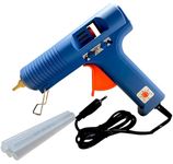 Crown 150W Heavy Duty Glue Gun with Temperature Control Regulator & Thin Nozzle for Precise Glue Output (DIY & Professional Use) + 5 Glue Sticks - CR-150