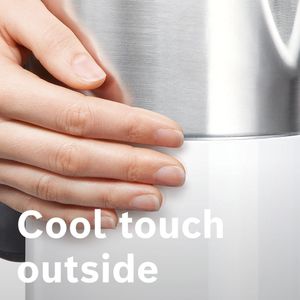 Bosch Styline Cordless Kettle – White Electric Jug