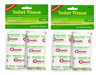 Coghlan's Toilet Tissue Biodegradeable Single Ply Strong Absorbant (2-Pack of 2)