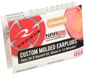 Radians Custom Molded Earplugs, Orange