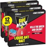Raid Max Liquid Ant Bait; Kills Ant