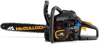 McCulloch CS 42STE Petrol Chainsaw – 42 cc, 14 Inch Bar Length, 52 Drive Links, Ox Power Engine, Quick 3-Step Start, Soft Grip Handle, Integrated Combi Tool