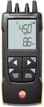 Testo 512-1 Manometer for Differential Pressure – Gas Flow and Pressure Measurement in Heating Systems, Air Conditioning, and Ventilation – Digital Manometer 0 to +80 InH2O - App Connectivity