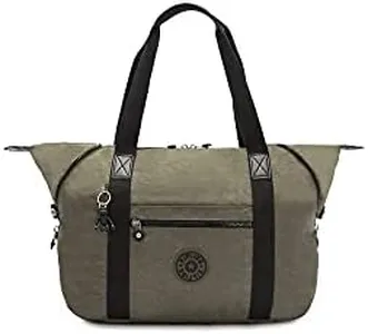 Kipling Women's Art Medium Tote Bag, Lightweight Large Weekender, Travel Handbag