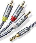 RIKSOIN 3.5mm to RCA Cable Audio Vi