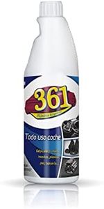 Sisbrill 361 Todo Uso Coche - Limpiador de Asientos, Tapicería, Salpicadero, Cuero, Mosquitos - Interior y Exterior del Coche - 750 ml - Recambio