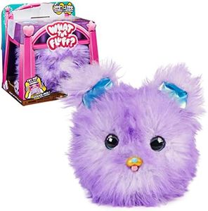WHAT THE FLUFF?, Pupper-Fluff, Surprise Reveal Interactive Toy Pet with Over 100 Sounds and Reactions, Kids Toys for Girls Ages 5 and up