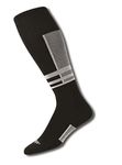 Thorlos Men's Thorlos Ultra Thin Over the Calf Tech Skiing Socks, Powder White, M UK