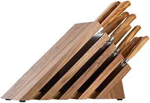 Messermeister Oliva Elite 11-Piece Next Level Block Set - Includes 6 Speciality Knives, 4 Steak Knives & Knife Block