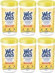 Wet Ones Antibacterial Wipes 40 Count (Value Pack of 6)