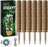 Moss Pole 173cm 68 Inch, 6 Pack Mos